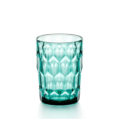 bicchiere alto vanity decoro n3 acquamarina